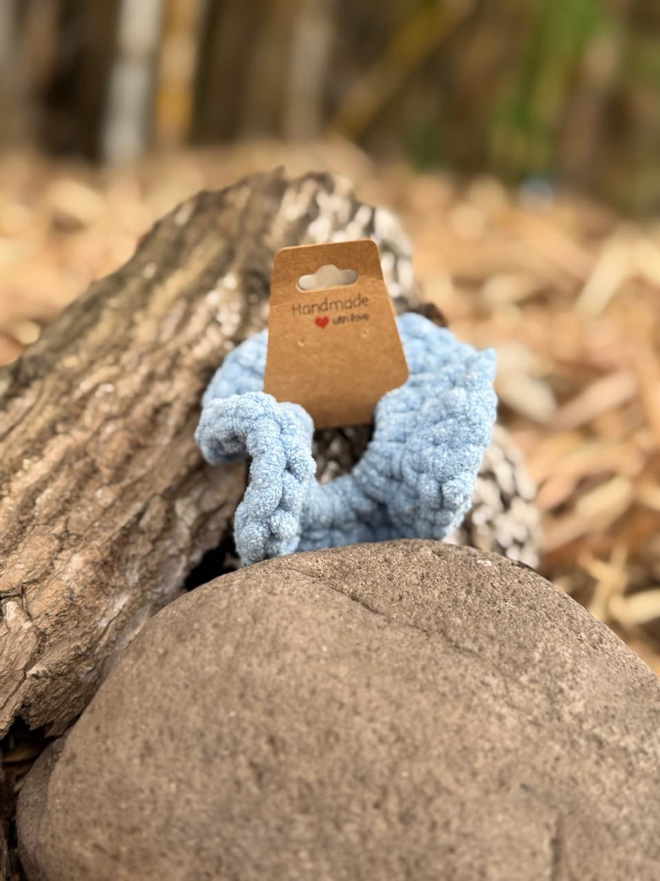 Crochet Scrunchie — Sky Whisper